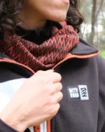 Half Face Black-Red (handmade) - Image 2