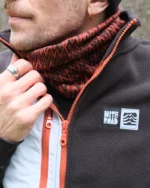 Half Face Black-Red (handmade)