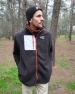 Nomad Fleece Vest – Black - Image 4