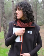 Nomad Fleece Vest – Black - Image 2
